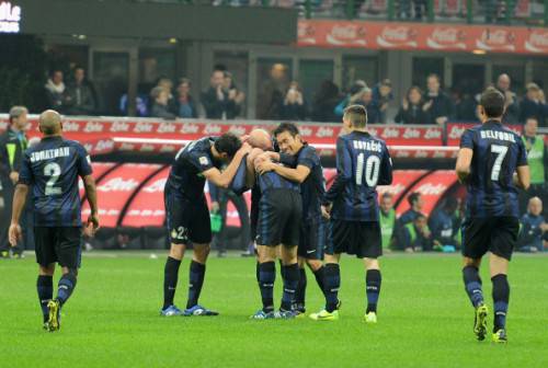 I giocatori dell'Inter (Getty Images)