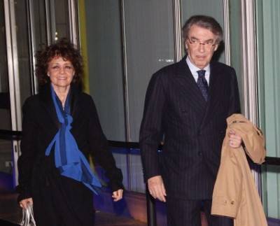 Inter, Milly e Massimo Moratti - Getty Images