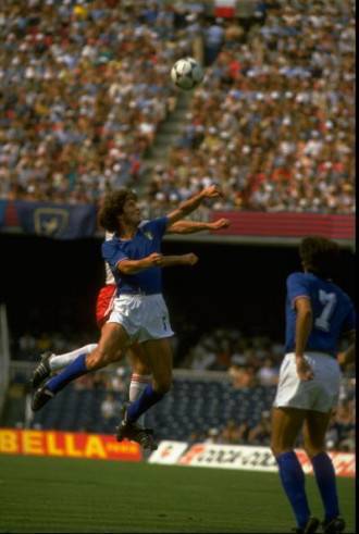 Fulvio Collovati con la maglia della nazionale italiana (Getty Images)