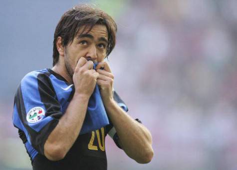 Alvaro Recoba ai tempi dell'Inter