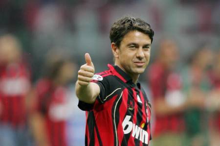 Costacurta ai tempi del Milan / Getty Images