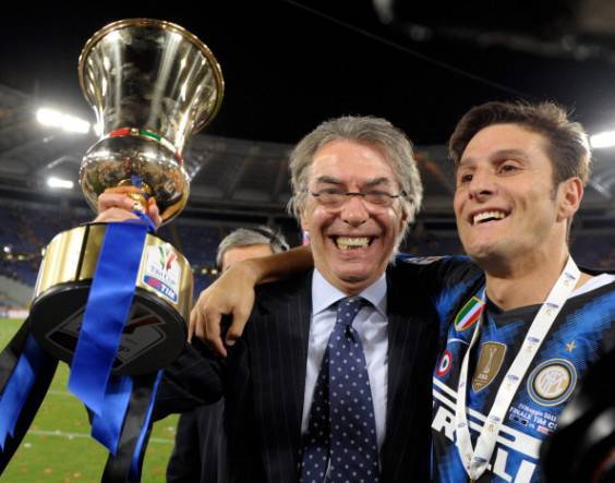 Moratti e Zanetti (Getty Images)