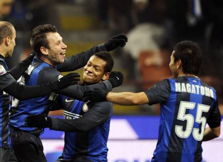 I calciatori dell'Inter (Getty Images)