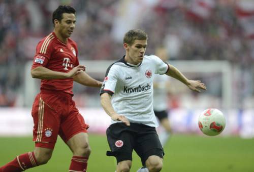 Sebastian Jung con la maglia dell'Eintracht (Getty Images)