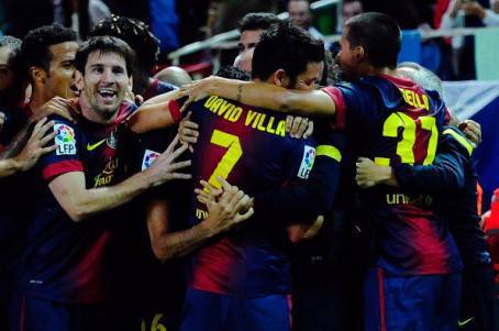I giocatori del Barcellona - Getty Images