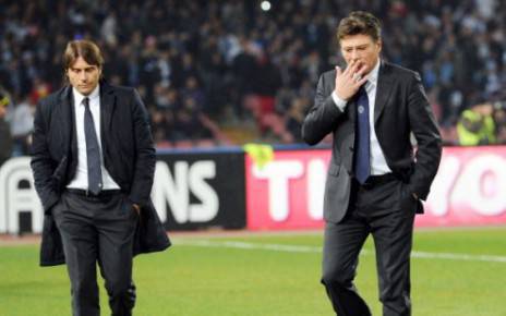 Mazzarri e Conte (Getty Images)