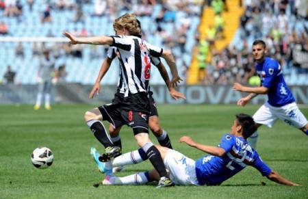 Dusan Basta in azione (Getty Images)