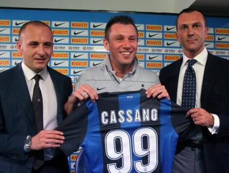 Ausilio, Cassano e Branca (Getty Images)