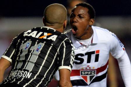 Wellington con la maglia del Sao Paulo (Getty Images)