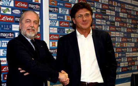 De Laurentiis e Mazzarri ai tempi del Napoli