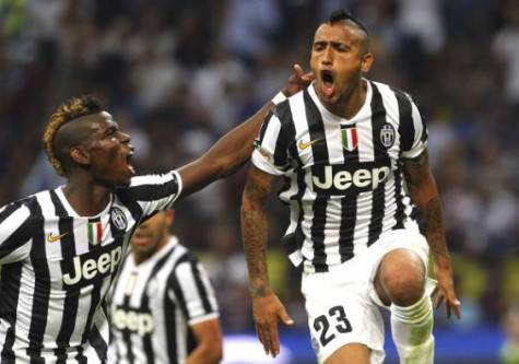 Arturo Vidal e Paul Pogba