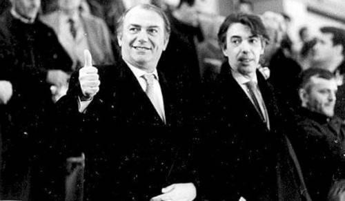 Pellegrini e Moratti nel 1995