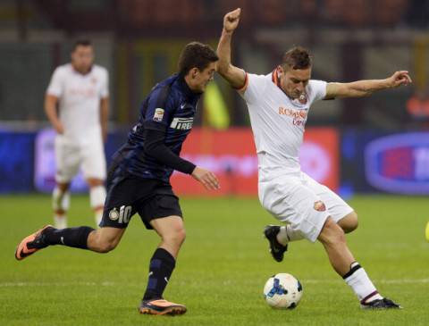 Kovacic e Totti (Getty Images)