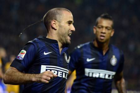 Palacio e, sullo sfondo, Guarin (Getty Images)