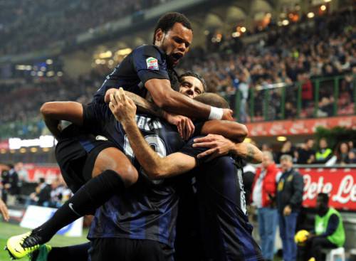 I giocatori dell'Inter