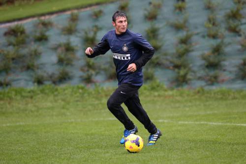 Javier Zanetti alla Pinetina (Inter.it)