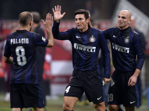 Palacio, Zanetti e Cambiasso