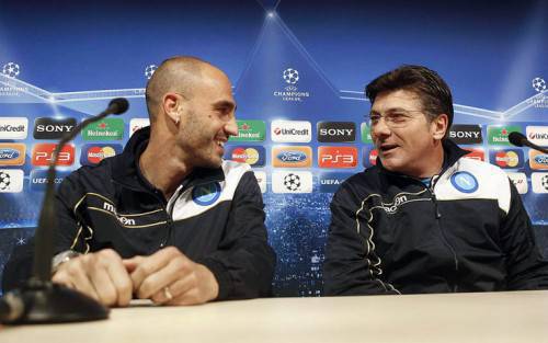 Paolo Cannavaro e Mazzarri (Getty Images)