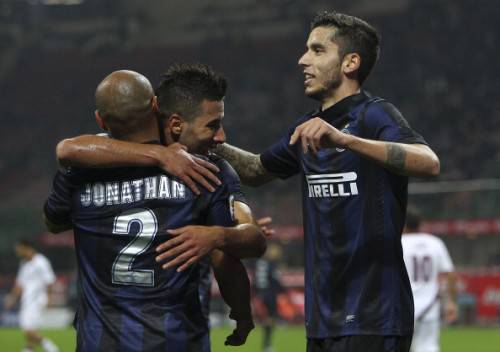 I giocatori dell'Inter (Getty Images)