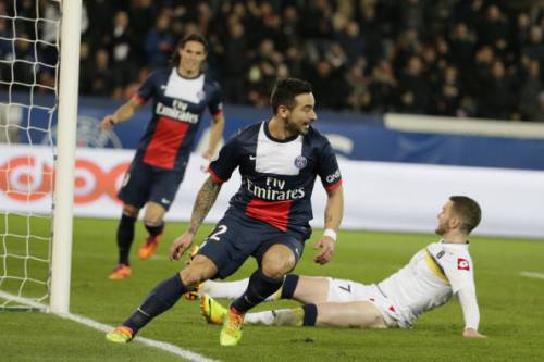 Lavezzi in azione (Getty Images)