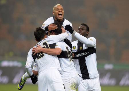 I giocatori del Parma (Getty Images)