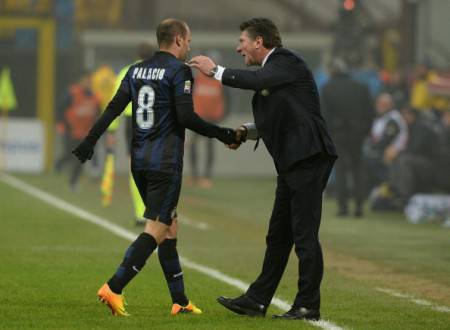 Mazzarri e Palacio (Getty Images)