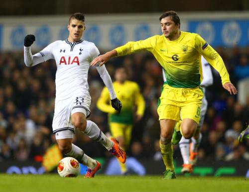 Erik Lamela in azione (Getty Images)