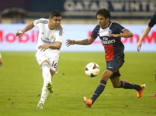 Casemiro in azione 