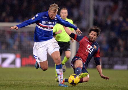 Maxi Lopez in azione