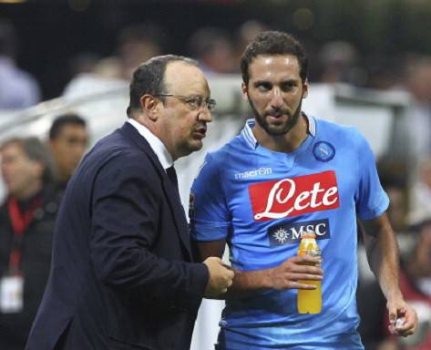 Benitez e Higuain