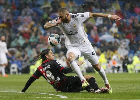 Benzema in azione