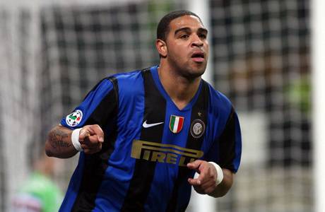 Adriano ai tempi dell'Inter