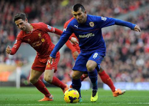 Gary Medel in azione