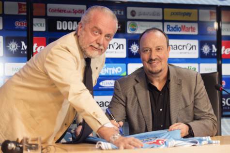 De Laurentiis e Benitez 