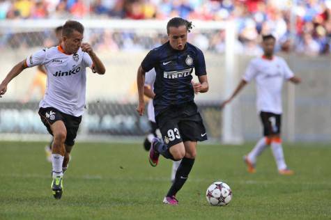 Diego Laxalt con la maglia dell'Inter