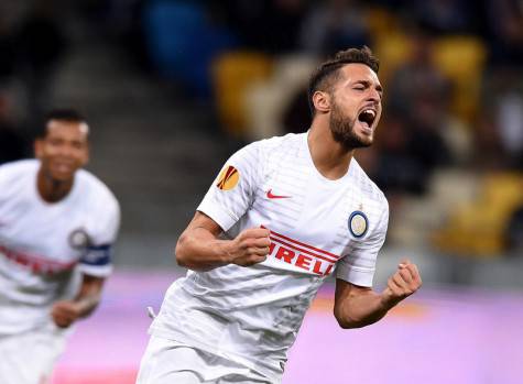 Inter, D'Ambrosio segna il gol decisivo contro il Dnipro (Getty Images)
