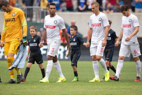 I giocatori dell'Inter