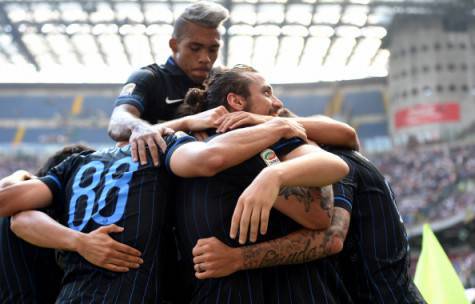 I giocatori dell'Inter