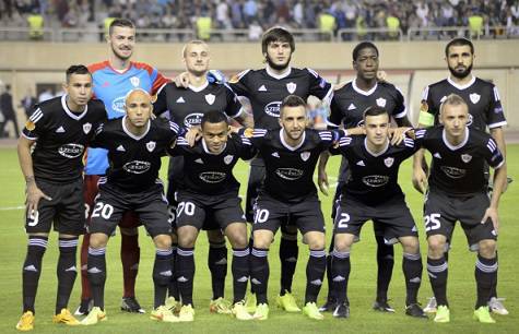 I giocatori del Qarabag