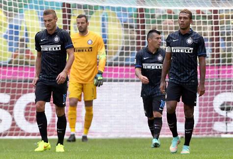 I giocatori dell'Inter