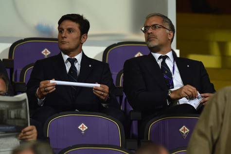 Javier Zanetti con Michael Bolingbroke