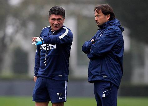 Mazzarri e il vice Frustalupi