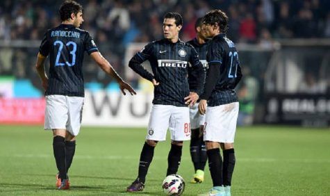 I giocatori dell'Inter