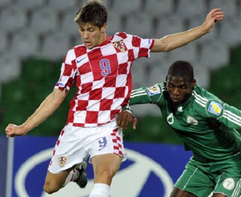 Kramaric con la maglia della Croazia