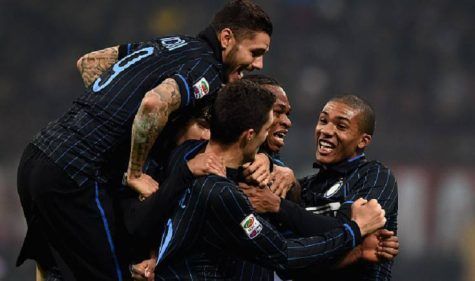 I giocatori dell'Inter