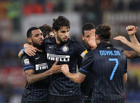 I giocatori dell'Inter