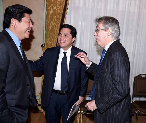 Thohir, Soetedjo e Moratti