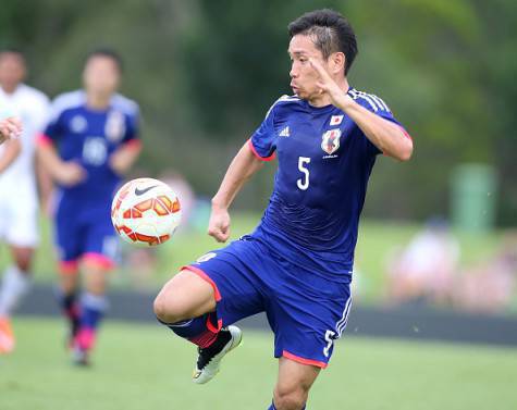 Yuto Nagatomo con la maglia del Giappone