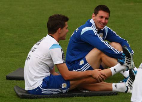 Gago e Messi 