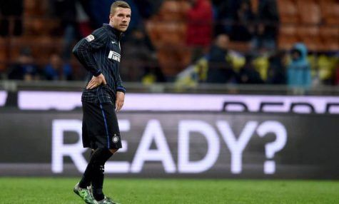 Lukas Podolski, Inter.it